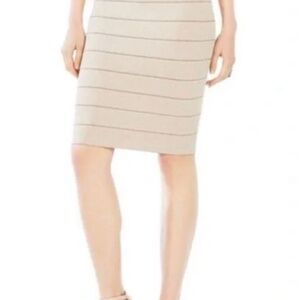 BCBG High Waist Bandage Pencil Skirt, Size M